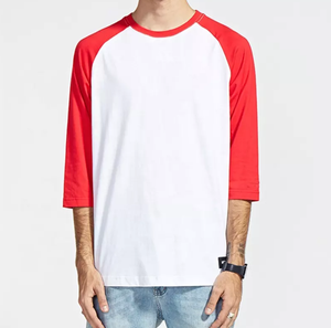 T-shirt à manches longues de haute qualité pour hommes, 100% coton, uni noir, vêtements tendance, t-shirt respirant à col rond à manches longues pour hommes - Product Image 6