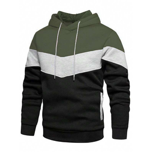 Men's Hoodie & Sweatshirts Custom Apparel Manufacturer Casual Winter Street Wear Tops Pullover <b>Thick</b> <b>Fleece</b> Hooded Men Hoodies - Product Image 3