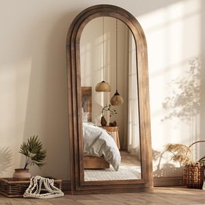Pine Wood wooden wall mirrors and mirror <b>frames</b> OEM Custom Wholesale | Aqdus Saleem India - Product Image 5