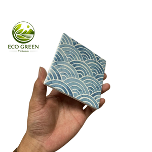 Posavasos de cerámica VIETNAM, de corcho, ecológicos, redondos, DIY, de 10 cm cuadrados/10.8 cm/16 cm/20 cm o personalizados a pedido. - Product Image 6