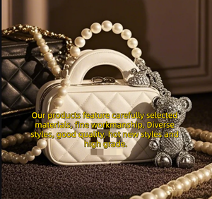 Sacs à main de luxe en cuir véritable pour femmes, sacs à main pour femmes, mini sacs à main à bandoulière pour femmes - Product Image 2