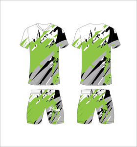 Conjunto de Uniforme de Fútbol Sublimado Personalizado, Transpirable, Cuello en V para Hombre, Equipación de Fútbol con Estampado Completo, Ropa Deportiva para Entrenamiento de Alto Rendimiento - Product Image 1