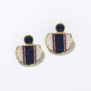 Pendientes de lujo hechos a mano para mujer, estilo bohemio con cuentas, proveedor mayorista a precio de mayoreo - Product Image 5