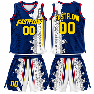 Ensemble d'uniformes de basket-ball personnalisés à prix raisonnable, vêtements de sport, service OEM personnalisé, uniforme de basket-ball - Product Image 6