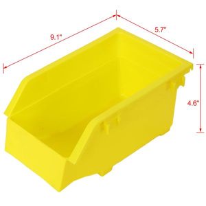 Organizzatore per Scaffalature con Ruote Bloccabili a 90 Pezzi per Negozi, Garage e Contenitori Portautensili Domestici - Product Image 4