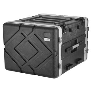 Case Rack Server 8U con Ruote, Profondità 19 Pollici, Struttura in ABS con Maniglia Retrattile - Product Image 1