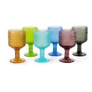Set di 6 Calici Excelsa in Vetro Aurora 30 Cl Multicolore - Product Image 1