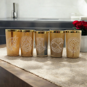 Las Mejores Tazas de Chupito Hechas a Mano, Ecológicas, de Cuerno de Búfalo Pulido, Cuerno de Ganado, Cuerno de Buey, Taza Vikinga para Fiestas y Bodas - Product Image 6