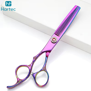 Tijeras de Adelgazamiento Personalizadas de Última Moda, Precio al por Mayor, Servicio OEM ODM, Mejor Proveedor, Alta Calidad, para Barberos y Estilistas - Product Image 6