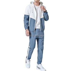 Chándal con Capucha Estampado y Lavado Ácido Personalizado para Hombre |   Ropa Deportiva OEM, Conjunto para Correr |   Conjunto de Chándal de Entrenamiento al por Mayor - Product Image 2