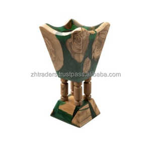 Exclusive <b>Wooden</b> Epoxy Resin Art Bakhoor <b>Burner</b> Incense Holder <b>for</b> Luxury Home Decor, Eid Ramadan Gift Sets & Interior Styling - Product Image 5