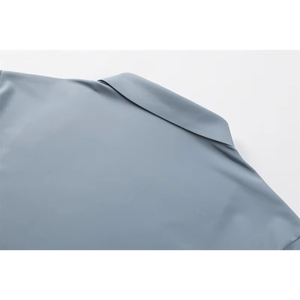 Polo de golf personnalisé pour hommes grandes tailles, respirant, tricoté, avec logo brodé, options décontractées, vente en gros - Product Image 3
