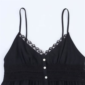 SHENZHU Primavera 2026 Nueva Camisola de Encaje Bordado con Cuello en V para Mujer, Prenda Exterior Sexy, Ropa Interior 0881018 - Product Image 6