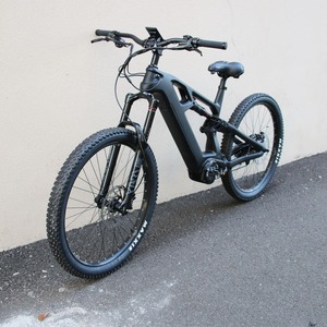 Vélo de montagne électrique à suspension intégrale avec cadre en fibre de carbone de 27,5 pouces pour le saut et le tout-terrain, vélo électrique de ville et de loisirs - Product Image 6