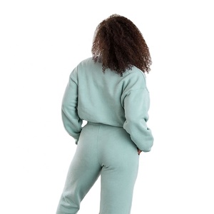 Ensemble de jogging en coton pour femmes 2023, vêtements de sport personnalisables, survêtements, tailles plus, pour l'hiver - Product Image 2