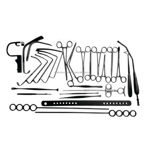 Ensemble de 27 instruments réutilisables pour l'ablation des tonsils et des adénoïdes, revêtement noir, haute qualité, instruments chirurgicaux ISO/CE - Product Image 6