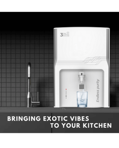 Système de purification d'eau domestique ONIX WHITE par osmose inverse avec réservoir de stockage de 9 LITRES, Cuivre Zinc Alcalin - Product Image 3