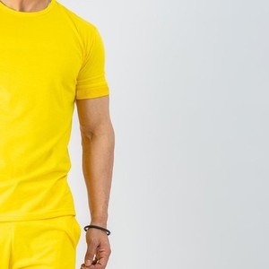 T-shirt pour homme de qualité supérieure, dernier design, idéal pour adultes, en promotion en ligne, personnalisable par le fabricant - Product Image 3