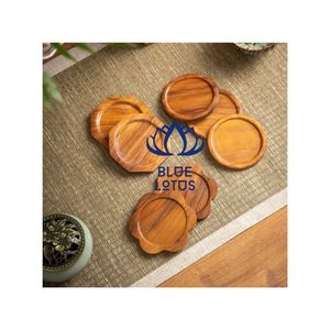 HIGH QUALITY Natural Wooden <b>Coaster</b> | Durable Eco Friendly Suppliers Vietnam - Product Image 1