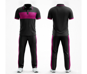 Conjunto de Uniforme de Cricket para Hombre, Ropa Deportiva para Competencia, Tejido Transpirable, Impresión Profesional, 100% - Product Image 2