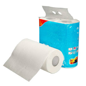 Eco-friendly <b>Large</b> Oil-Absorbent Kitchen Paper <b>Towel</b> Unbleached and Strong Cleaning Ability - Product Image 1
