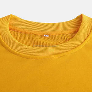 Ropa de calle de moda, sudadera Lisa para hombre, sudadera de invierno informal de gran tamaño con cuello redondo de Color sólido para sudaderas con capucha, envío DDP - Product Image 3