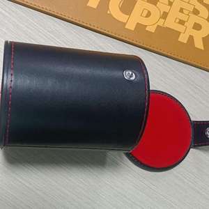 Gobelet à dés en cuir de haute qualité, fait main, gaufré, personnalisable (couleur et logo), durable et écologique, pour jeux de société - Product Image 2