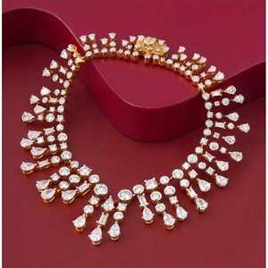 10.23 CT Fringe Lab Grown Diamond Bracelet 14K Yellow <b>Gold</b> Bezel Prong Setting Variety 18K <b>Solid</b> <b>Gold</b> White <b>Gold</b> <b>Gold</b> <b>Gold</b> IGI - Product Image 2