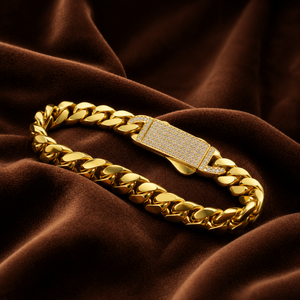 Luxury Cuban Link <b>Bracelet</b> for <b>Men</b> Iced Moissanite Hip Hop Jewelry Silver & Gold Plated Custom Claw Setting <b>Chain</b> - Product Image 2