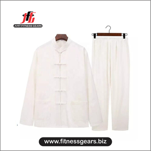Uniforme de Kung Fu Tradicional OEM de Alta Calidad en Venta, Diseño Personalizado, MOQ Bajo, Conjunto de Kung Fu Ligero de Artes Marciales, 100% Algodón, Ajustado - Product Image 1