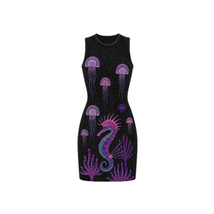 Elegante Traje de Baño Mini para Mujer con Decoración de Aves con Cuentas sin Mangas y Cintura Natural, Bikini con Cuentas, Ropa de Playa para Mujer - Product Image 4