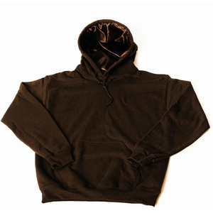Sweat-shirt à capuche marron pour homme, coupe classique, en polaire, couleur unie, décontracté, pour l'automne - Product Image 3