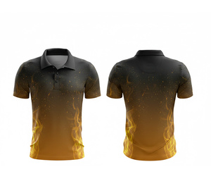 ผู้ผลิตเสื้อโปโลแบบซับลิเมชั่นสั่งทำขายส่ง เย็บอย่างทนทาน สำหรับผู้ชาย ผู้หญิง และเยาวชน แห้งเร็ว ระบายอากาศได้ดี เหมาะสำหรับการออกกำลังกาย - Product Image 5
