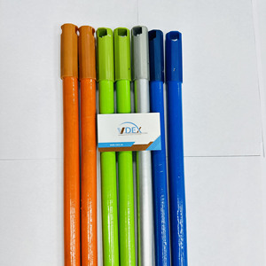 ด้ามไม้กวาดไม้ขายส่ง ขนาด 120 ซม. ด้ามจับแบบเกลียวอิตาลี สำหรับติดตั้งกับที่ปาดน้ำ ไม้ถูพื้น อุปกรณ์ทำความสะอาด - Product Image 2