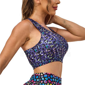 Soutien-gorge de sport pour femme Everyday Fitness, sublimation, matière extensible performante et design confortable pour le sport - Product Image 2