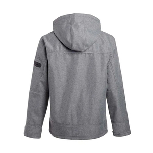 Veste de chasse softshell d'extérieur personnalisée, légère, respirante, imperméable, durable, avec plusieurs poches, unie ou imprimée, vente en gros - Product Image 3