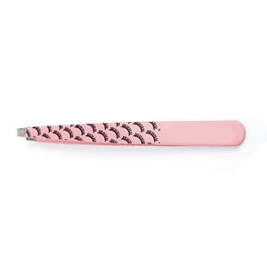 Pinzas Curvas de Acero Inoxidable Personalizadas al por Mayor para Manicura, Depilación, Cejas y Pestañas, con Punta Fina y Marca Privada - Product Image 2
