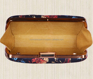 Floral Patterned Embossed Clutch Handbag-clutch Best Wholesale Price From Manufacturers - Product Image 2
