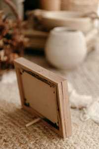 Recycled <b>Wood</b> <b>Picture</b> <b>Frame</b>: Rustic Farmhouse Decor, 4x6 inch - Product Image 2