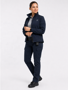 Uniformes d'hôtesse de l'air à manches longues personnalisés |   Fabricant OEM |   Superviseur de la détection des aiguilles pour les interventions d'urgence aéroportuaires féminines - Product Image 2