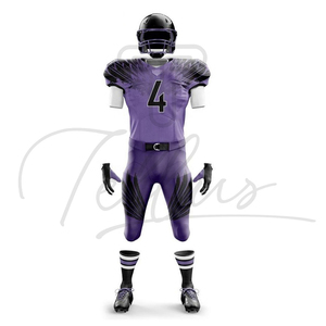 Different Style Plain Color American Football Uniform Custom Sublimated Quick Dry American Football Uniform - Product Image 3