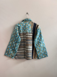 Vintage Recycle <b>Kantha</b> Handmade Baggy Oversized <b>Jacket</b> Unisex Shirt - Product Image 6