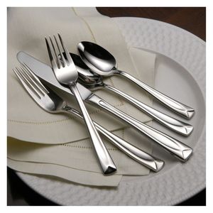 Modern Silverware Dining Metal Cutlery <b>Set</b> With Premium Stainless Steel Craftsmanship For Daily And Event Use - Product Image 6