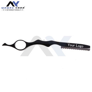 Rasoir professionnel en acier inoxydable pour coiffure, effilage, texturisation et coupe, idéal pour salon et usage domestique, type rasoir à plumes - Product Image 5