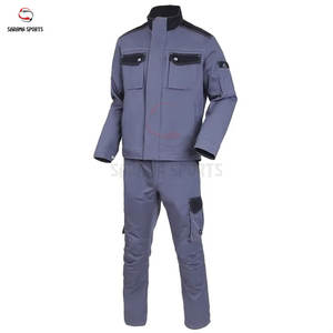 Ensemble de veste de travail thermique coupe-vent respirante sur mesure pour l'hiver, taille plus, vêtements de travail professionnels pour l'extérieur - Product Image 2