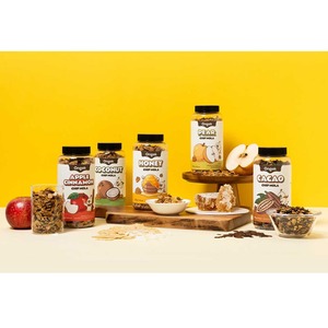 [FARMTOGLOBAL] Ongok Honey Chipnola Korean Granola Cereal Baked Whole Grain Honey <b>Snack</b> for Cafe & Bakery Use - Product Image 2