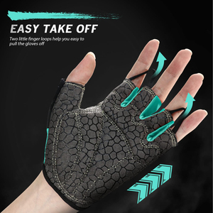 Guantes de Ciclismo con Logotipo Personalizado, Guantes Deportivos para Exteriores, Guantes de Carreras, Guantes de Motociclismo y Entrenamiento en Gimnasio, Impermeables, de Medio Dedo - Product Image 6