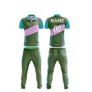 Meilleures ventes : Uniforme de cricket personnalisable pour hommes grandes tailles, imprimé, 100 % polyester, avec logo d'équipe et design sur mesure - Product Image 3