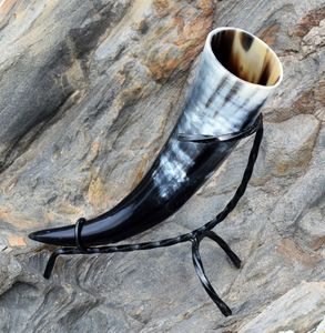Horn beer mug Viking horn mug Nordic drinking horn <b>drinkware</b> <b>accessories</b> - Product Image 3