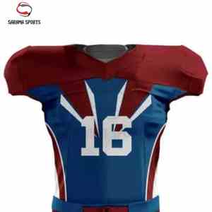Uniforme de football américain léger personnalisé avec logo, 100 % polyester, vêtements de sport, uniforme de football américain, vente chaude - Product Image 4